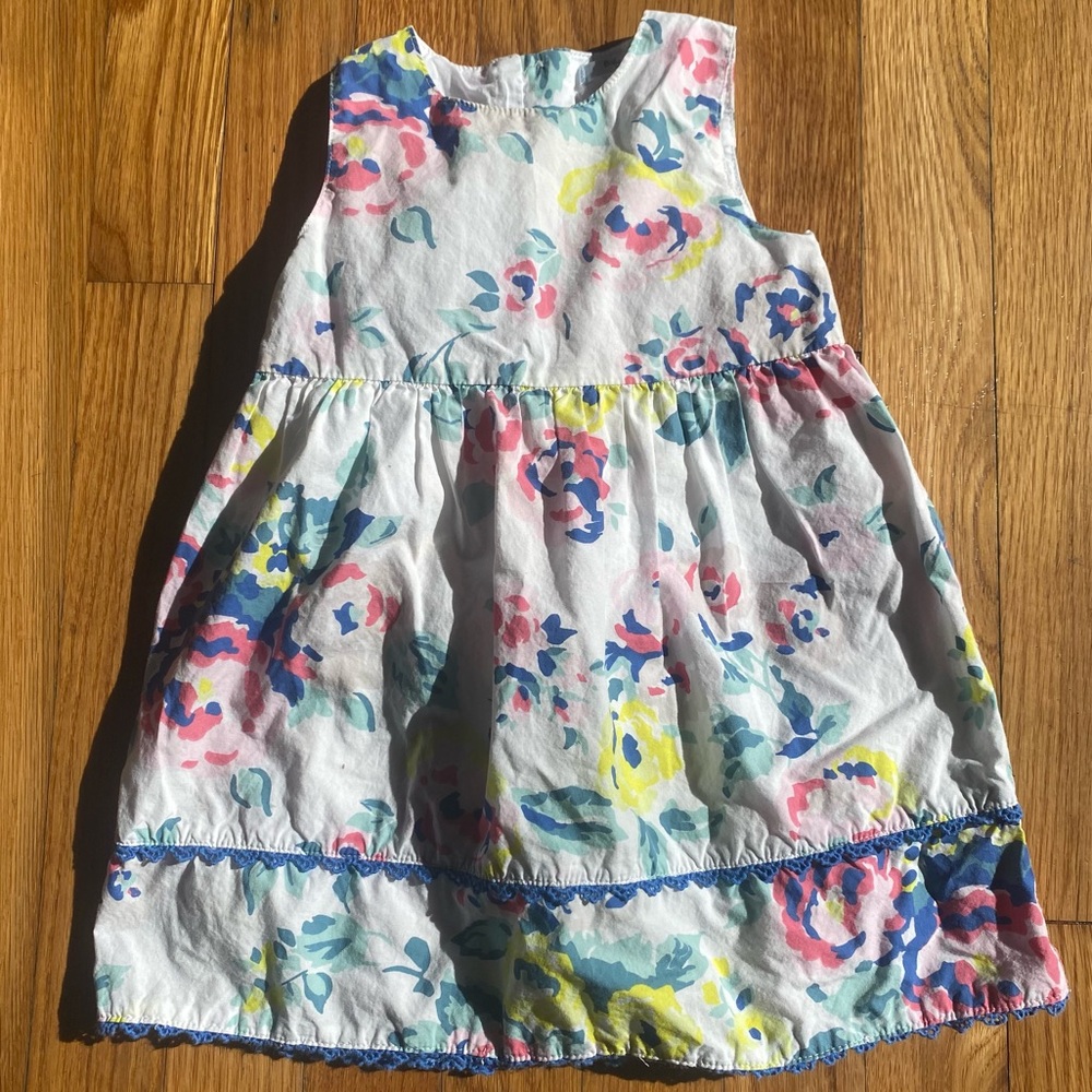 Baby Boden Floral Dress